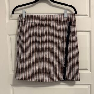 J crew Pink and Black Women's Skirt
